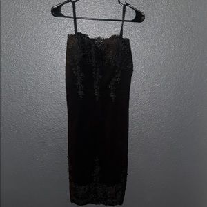 Elegant Black Lace Dress